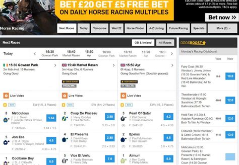Horse Racing Betting & Horse Racing Odds » Betfair™ Sportsbook.
